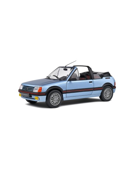 118 PEUGEOT 205 GTI BLEU AZZURO 1989